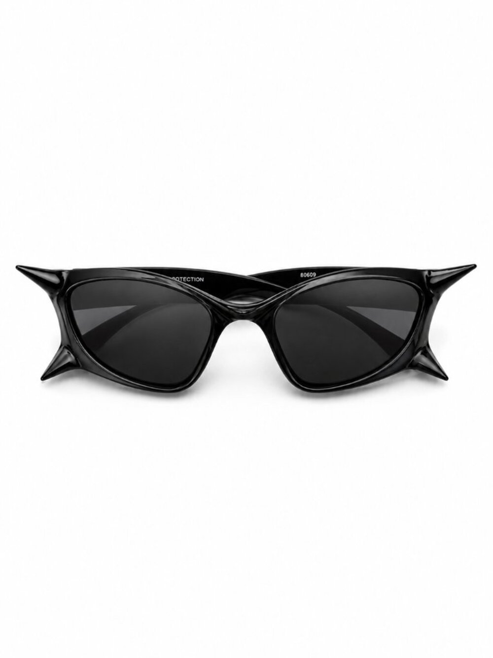 SPIKED CAT EYE STATEMENT SUNGLASSES | GOTH | PUNK | EMO | NEW | RARE